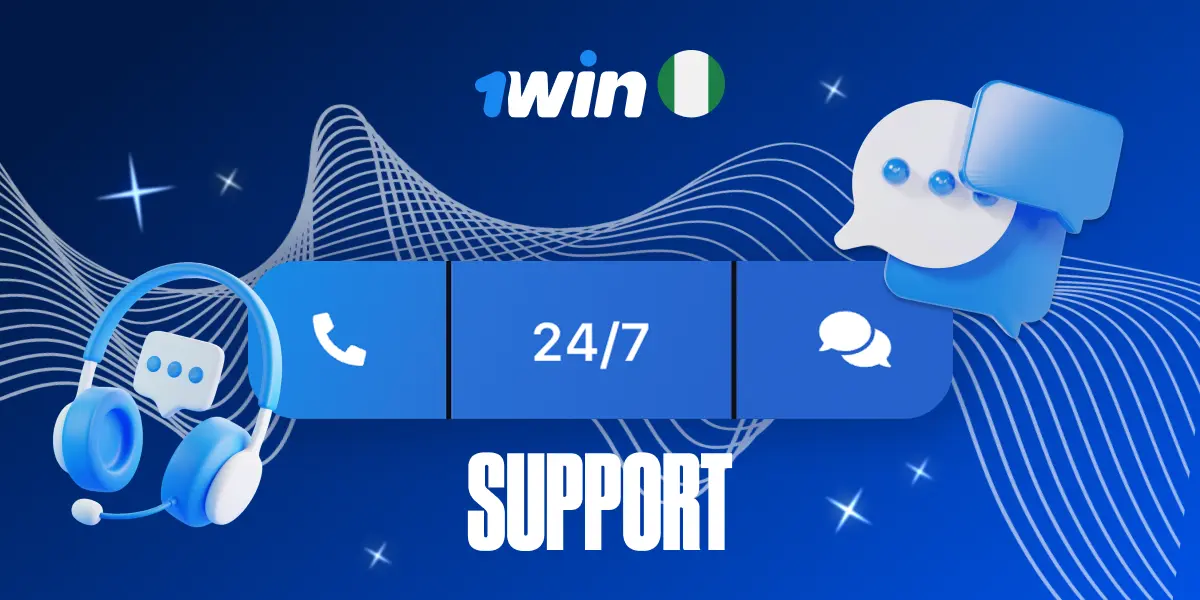 1win 24/7 customer support service with chat and phone